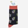 Men's Sleepy Koala Bamboo Socks, thumbnail 4 of 4