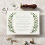 Eucalyptus And Gypsophilla Wedding Invitation Suite, thumbnail 8 of 12