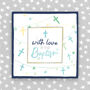 Baptism Card With Love, thumbnail 1 of 2