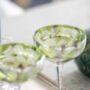 Tropical Leaf Champagne Coupe, thumbnail 2 of 4