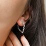 Sterling Silver Casablanca Hoops, thumbnail 5 of 9
