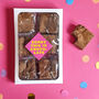 Personalised Thank You Gooey Brownies Gift Box, thumbnail 5 of 6