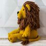 Cedric The Lion Crochet Kit, thumbnail 8 of 9