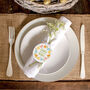 Personalised 'Easter With The' Egg Wreath Napkin Holder, thumbnail 2 of 5