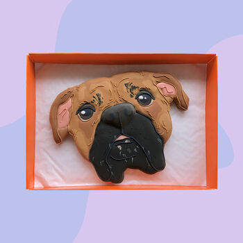Bespoke Animal Portrait Iced Biscuit, 8 of 9