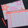 Weekly Planner Pink And Orange, thumbnail 1 of 3