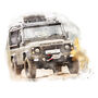 Landrover Defender Personalised Portrait, thumbnail 4 of 8