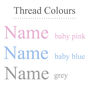 Personalised Blue Baby Dressing Gown With Ears, thumbnail 8 of 12