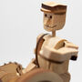 Traction Wooden Toy Engine, thumbnail 3 of 5