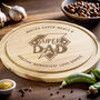 Personalised Super Dad Chopping Board, thumbnail 2 of 4