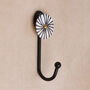 Handpainted Pearl Charm Mother Of Pearl Coat Hook, thumbnail 4 of 4