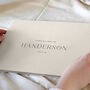 Personalised Surname Wedding Guest Book, thumbnail 1 of 5