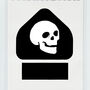 Skull Charger And Cable Sticker, thumbnail 8 of 10