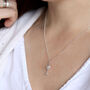 Silver Hot Air Balloon Necklace, thumbnail 1 of 5