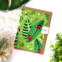 Insect Ladybird And Bee Pattern Card, thumbnail 2 of 12