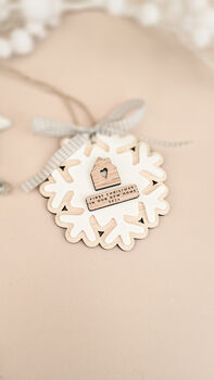 Personalised New Home Christmas Decoration, 3 of 3