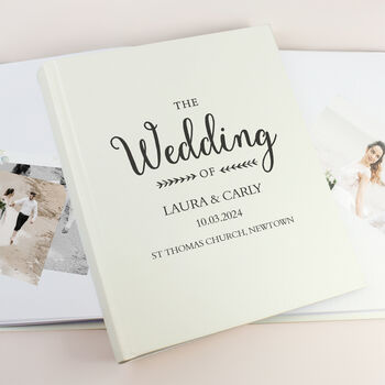 Personalised Wedding Photo Album, 5 of 5