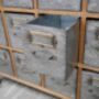 Aged Wooden Multi Drawer Cabinet, thumbnail 3 of 3
