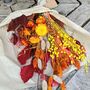 Autumn Symphony Dried Flower Bouquet, thumbnail 1 of 3