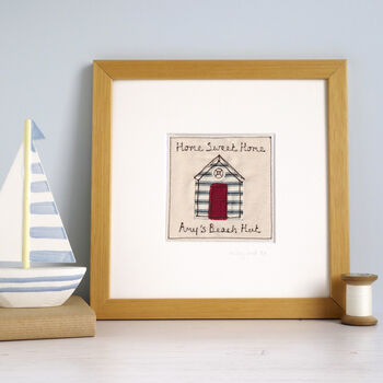 Personalised Beach Hut Card For Any Occasion / New Home, 4 of 12