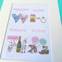 Personalised Engagement Story Print, thumbnail 3 of 10