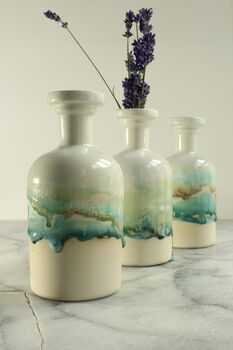 Apothecary Bottle Vase Ceramic Vase, 4 of 10