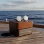 Personalised Porthole Sailing Cufflinks, thumbnail 1 of 9