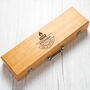 Personalised King Of The Grill Wooden BBQ Tool Set, thumbnail 3 of 3