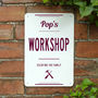 Personalised Metal Garden Shed Sign, thumbnail 9 of 12