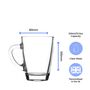 Personalised Engraved 300ml Glass Coffee Cup, thumbnail 3 of 5