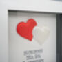Personalised 12th Silk Anniversary Frame Gift, thumbnail 4 of 5