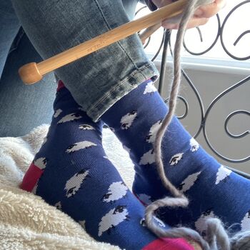 Bamboo Socks For Knitting Lovers, 2 of 4