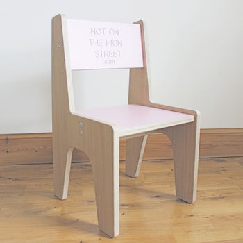 Personalised Wooden Children's Chair, 3 of 6