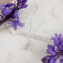 Bluebell Solid Silver Necklace, thumbnail 4 of 9
