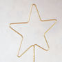 Christmas Star Wire Tree Topper, thumbnail 6 of 12