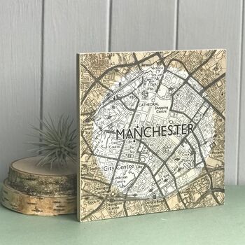 Personalised Map With White Circle Background, 4 of 10