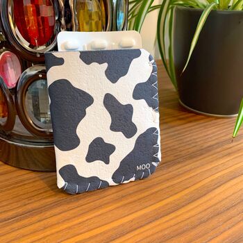 Personalised Contraceptive Pill Case Cow Print, 5 of 7