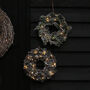 Winter Woodland LED Illuminated Wreath, thumbnail 2 of 2