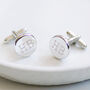 Personalised Round Cufflinks, thumbnail 2 of 9