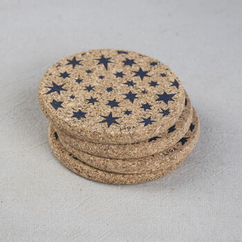Cork Placemats And Coasters | Star, 3 of 11