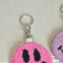 Smiley Face Keychain And Bag Tag, thumbnail 4 of 4