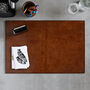 Personalised Leather Desk Mat, thumbnail 2 of 5