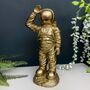 Astronaut Gold Standing Figure, thumbnail 1 of 6