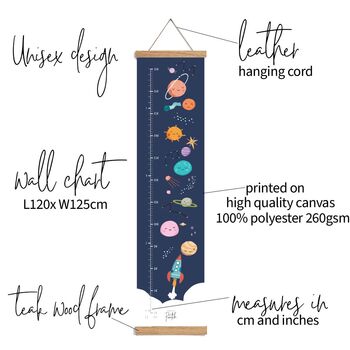 Kids Space Height Chart | Growth Chart, 2 of 5