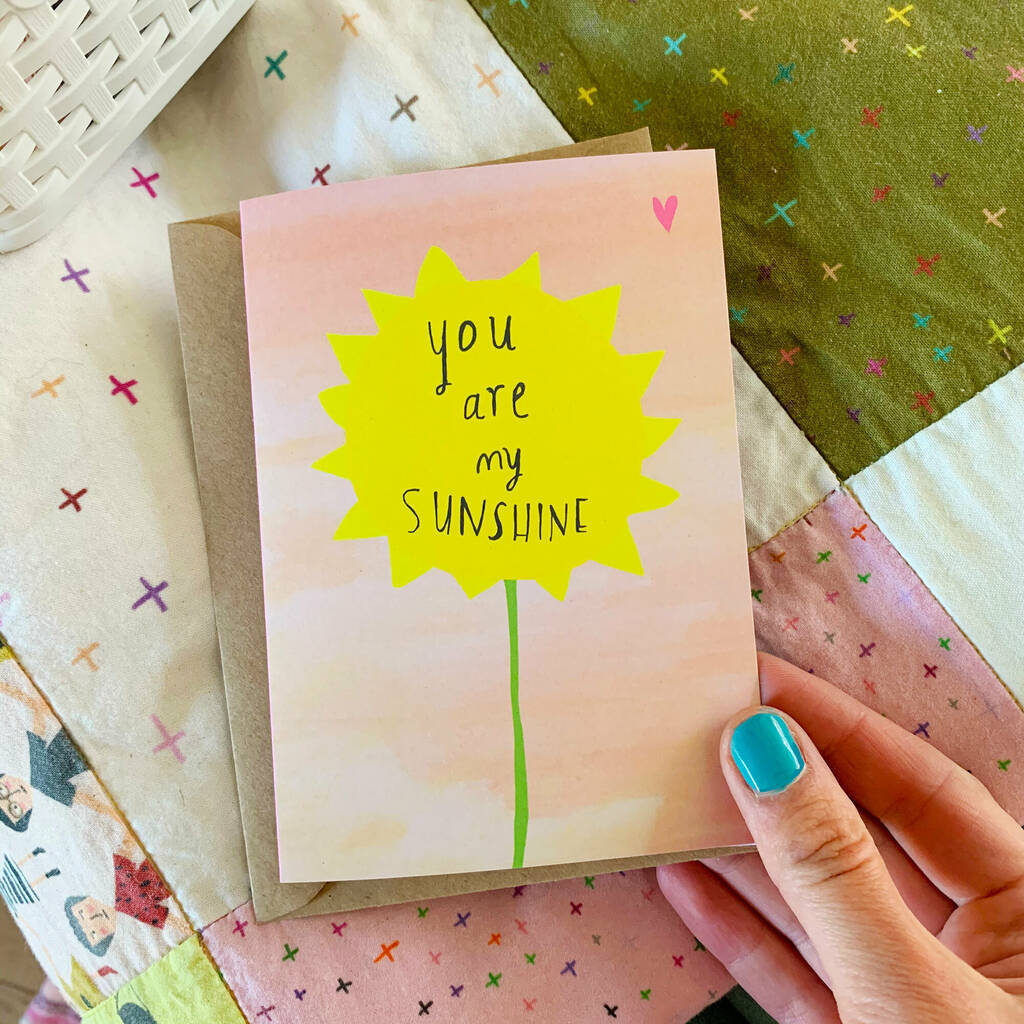 You Are My Sunshine Card, 1 of 5