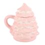 Christmas Tree Mug With Lid Hot Chocolate Mug, thumbnail 5 of 10