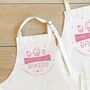 Personalised Mother Daughter Matching Baking Aprons, thumbnail 2 of 4