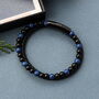 Christmas Personalised Multi Layered Beaded Leather Bracelet For Men, thumbnail 10 of 11