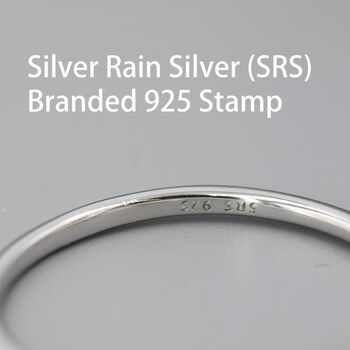 Genuine 6mm Sky Blue Topaz Ring In Sterling Silver, 2 of 8