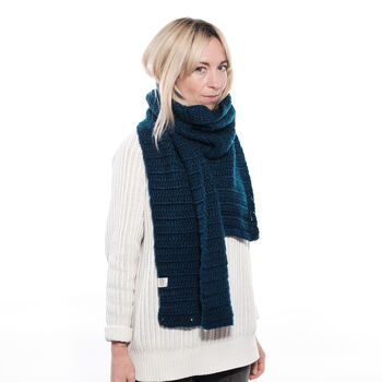 Make Your Own Chunky Long Winter Scarf Printable Guide, 3 of 5